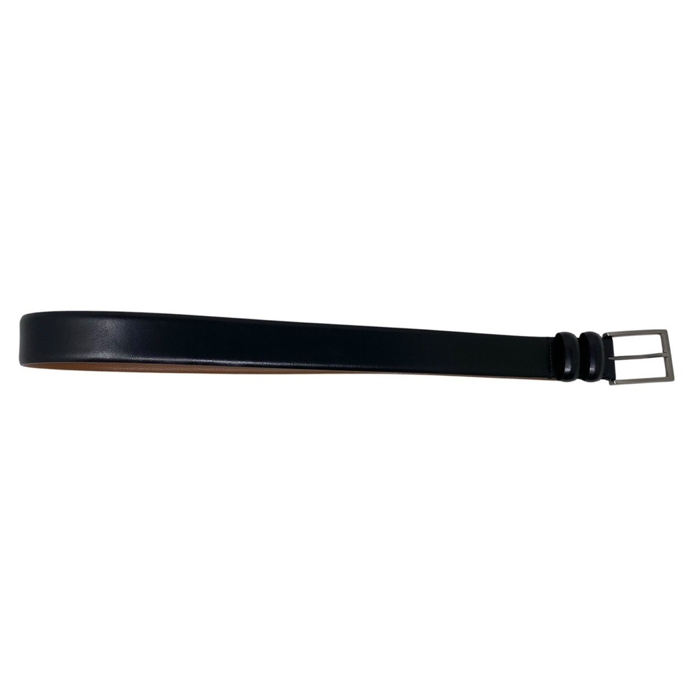 Joseph Abboud Mens Black Belt Size 30 Made in Italy Italian Leather Handcrafted